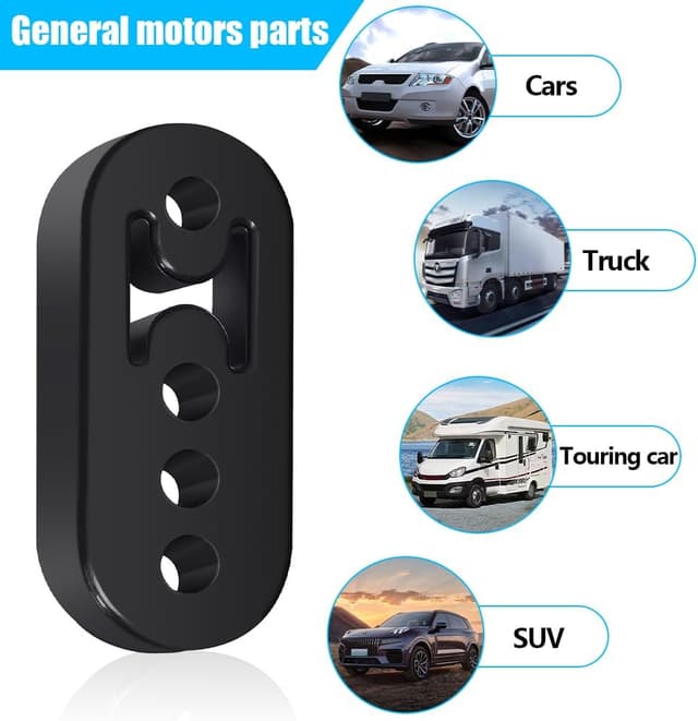 Thumbnail 5 de mizikuu 4 Stücke Auto Auspuff Aufhänger