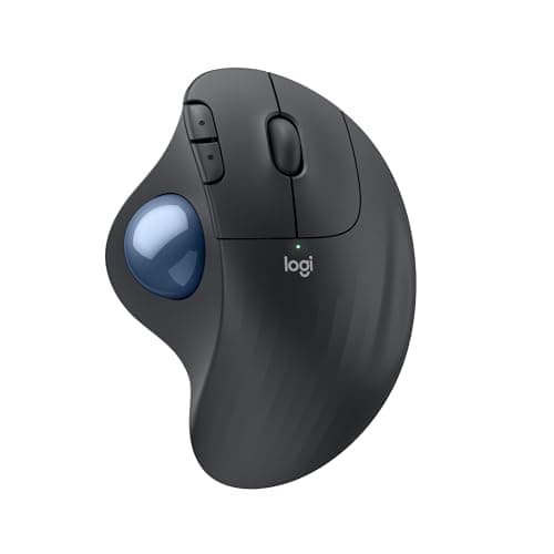 Detalle de Logitech ERGO M575S ratón ergonómico inalámbrico