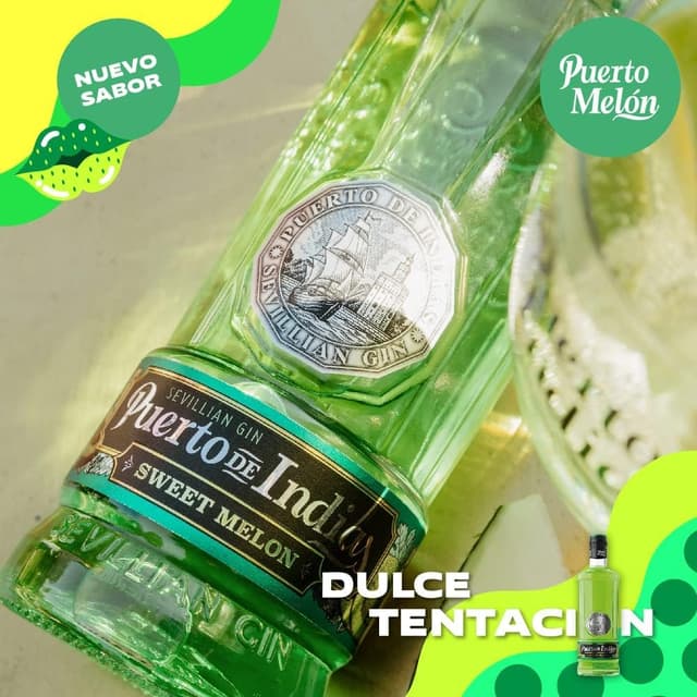 Thumbnail 5 de Puerto de Indias Ginebra de Melón Premium 🍈 70cl 37.5º