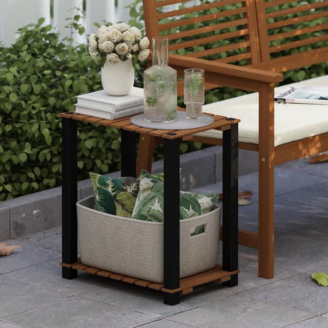 Thumbnail 1 de Furinno Pangkor a 2 livelli scaffale 45x49x30 cm