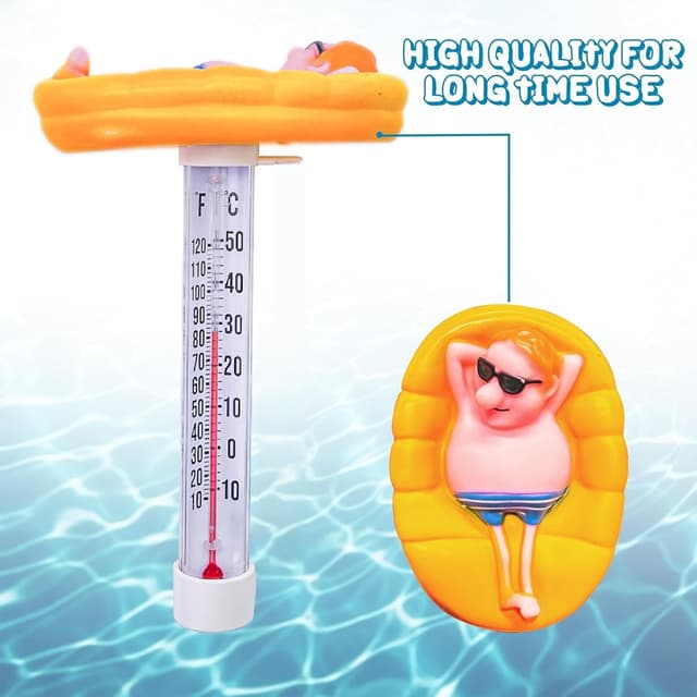 Detalle 2 de Luthando Schwimmendes Poolthermometer für PVC