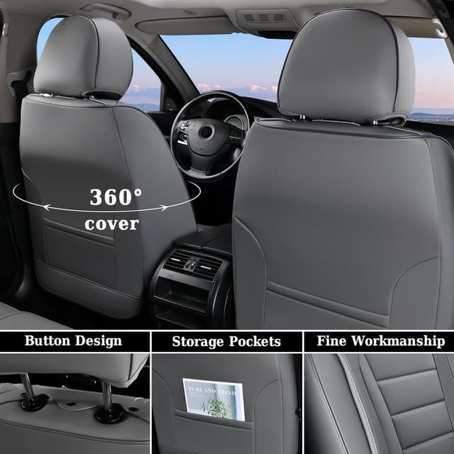 Detalle de Coverado seat covers 5-piece set
