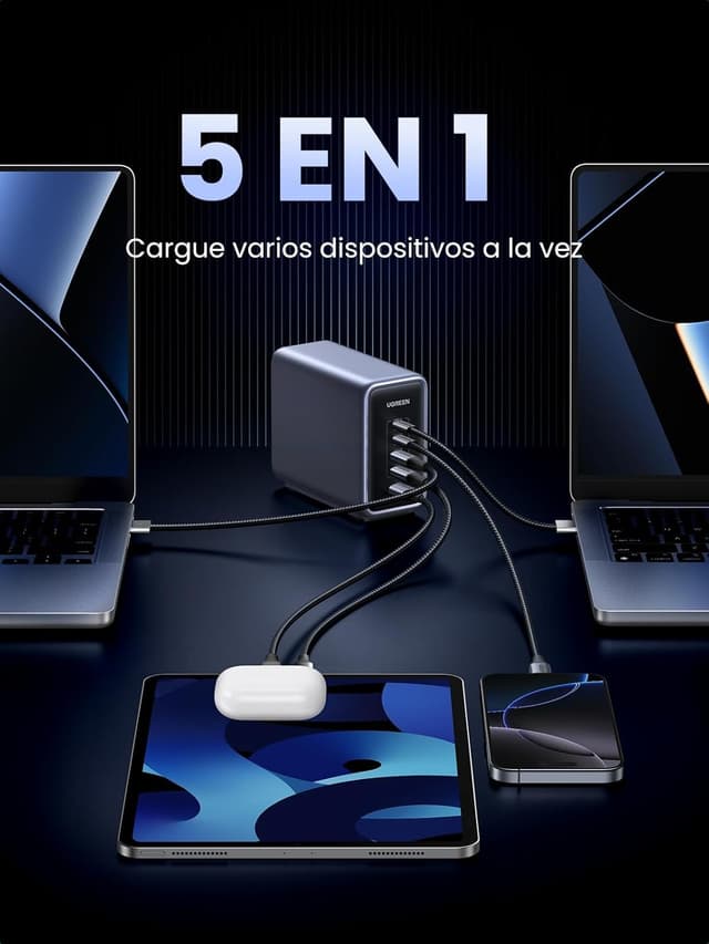 Thumbnail 3 de UGREEN Nexode 300W Cargador USB C con 5 Puertos ⚡