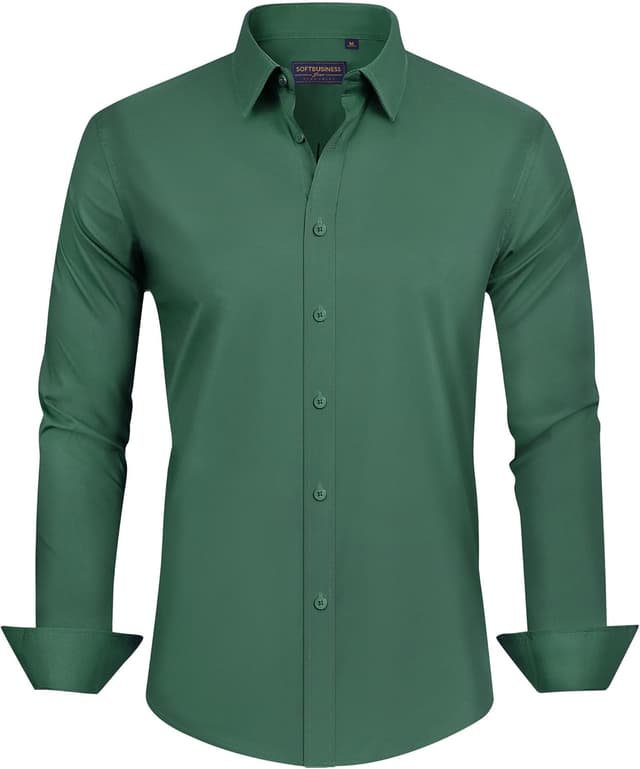 Detalle 2 de J.VER Herren Hemd Fleckenschutz Regular Fit