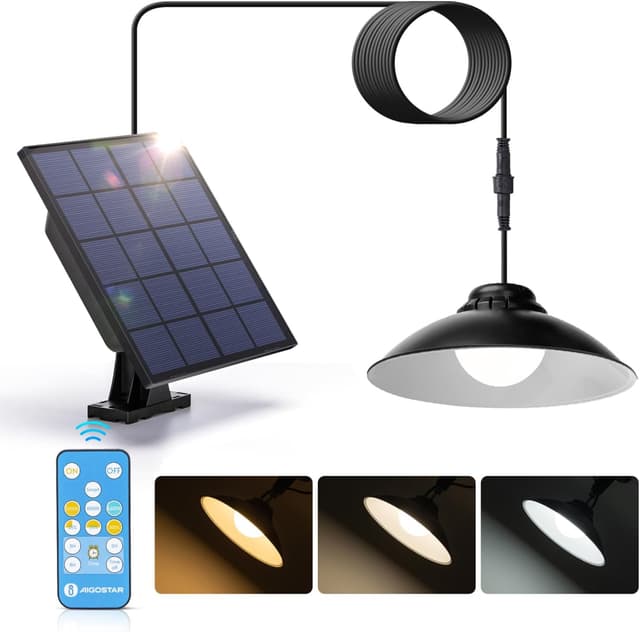 Imagen de Aigostar Luz Solar Exterior 50W 500LM en OfertitasTOP