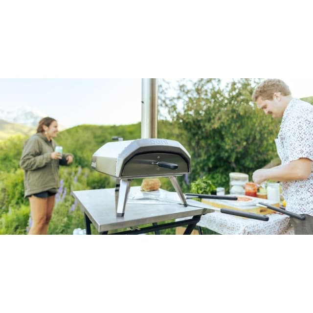 Thumbnail 2 de Ooni Karu 12 Horno para pizzas multicombustible de acero inoxidable 🍕
