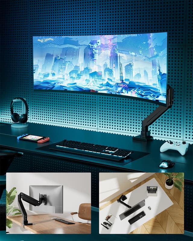 Detalle 2 de EP Gear braccio monitor 20 kg VESA 100x100