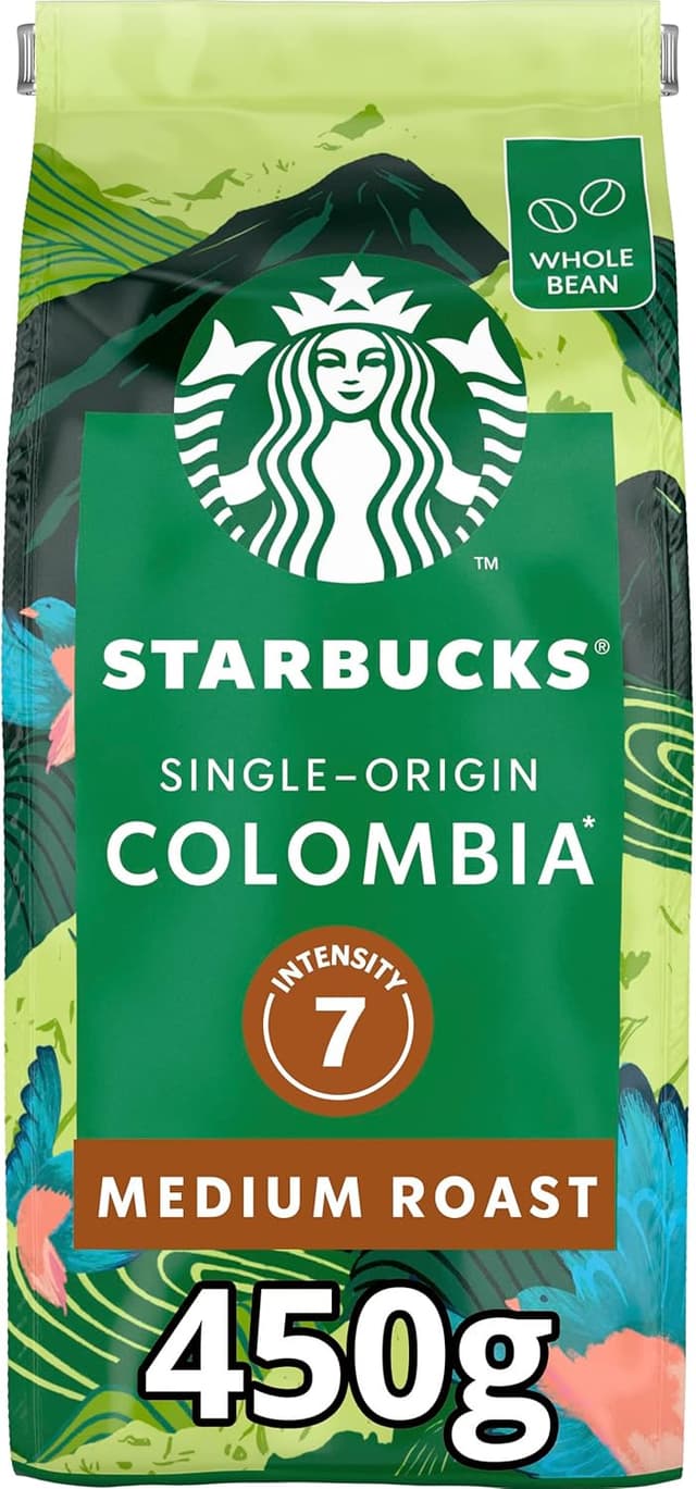 Thumbnail 1 de STARBUCKS Colombia Tostado Medio Café en Grano 450g x4
