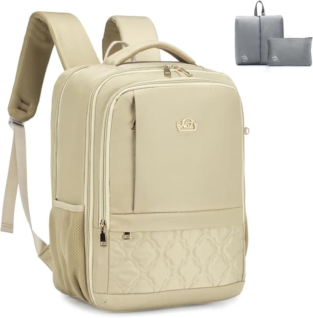 Detalle de Sac à dos cabine BAGZY 40x30x20 cm (25 L) avec compartiment ordinateur 15,6 pouces – Oxford noir