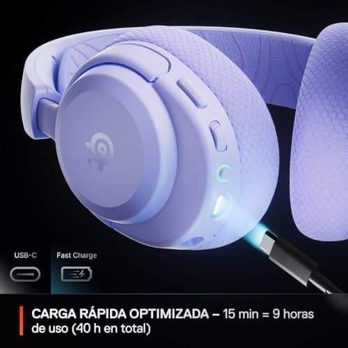 Detalle 2 de SteelSeries Arctis Nova 3X Wireless 🎧 Auriculares Gaming Multiplataforma