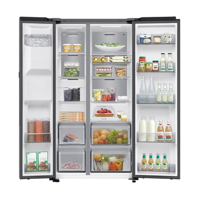 Detalle 2 de Samsung Americano AI 178cm 621L Inox con display 9 pulgadas