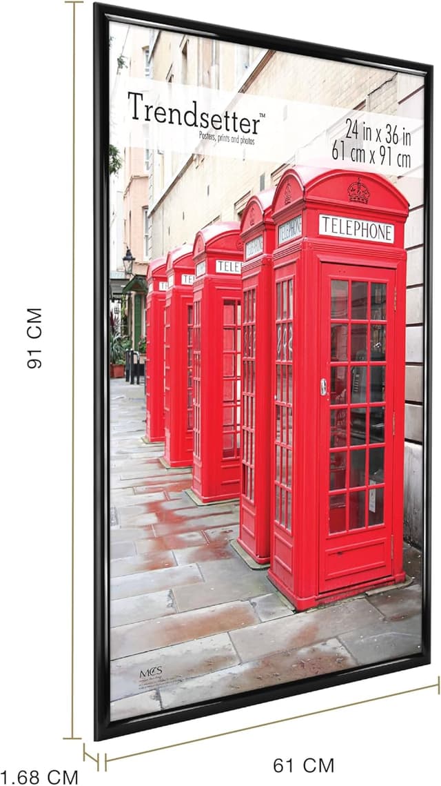 Thumbnail 3 de MCS Trendsetter cadre noir 61x91,5 cm