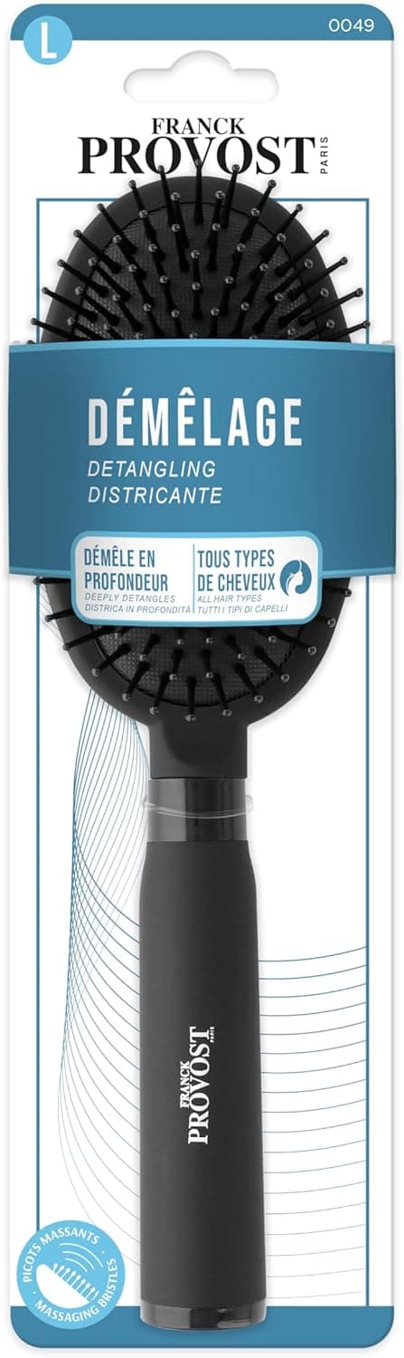 Detalle 1 de Franck Provost Spazzola pneumatica con gommini massaggianti in plastica protetti