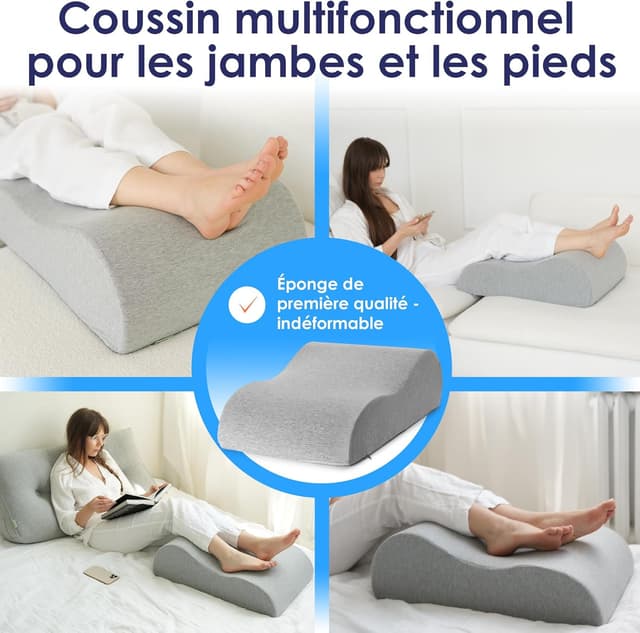 Thumbnail 3 de Coussin Relève-Jambes Ergonomique