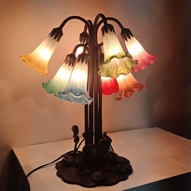 Thumbnail 4 de Bieye LS72 Lily Flower Lampshade 1.26"