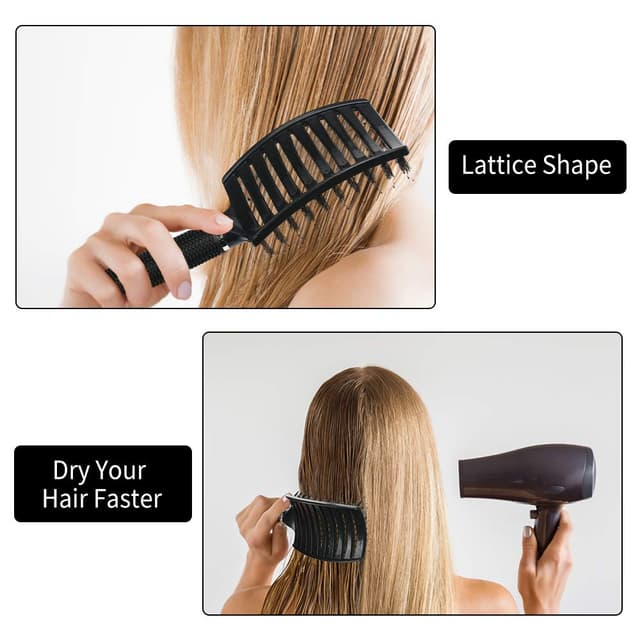 Thumbnail 4 de URAQT Haarbürste ohne Ziepen