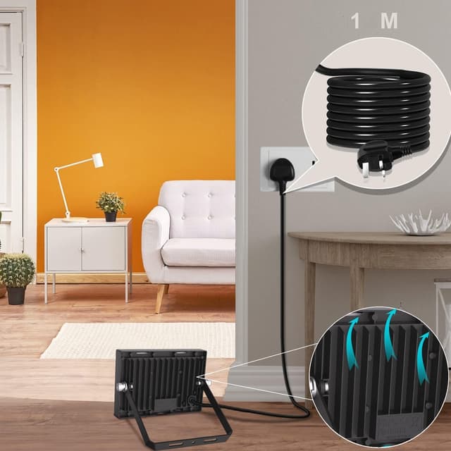 Thumbnail 4 de MEIHUA 60W LED Floodlight 6500K