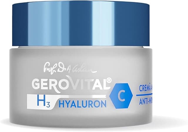 Imagen de Gerovital H3 Hyaluron C Crema Día Antiarrugas 💧 50 ml en OfertitasTOP