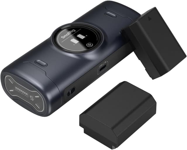 Detalle de SMALLRIG Kamera-Akku-Kit für Sony NP-FZ100 (2× 2520 mAh) mit Dual-Ladecase – Hocheffizientes Laden