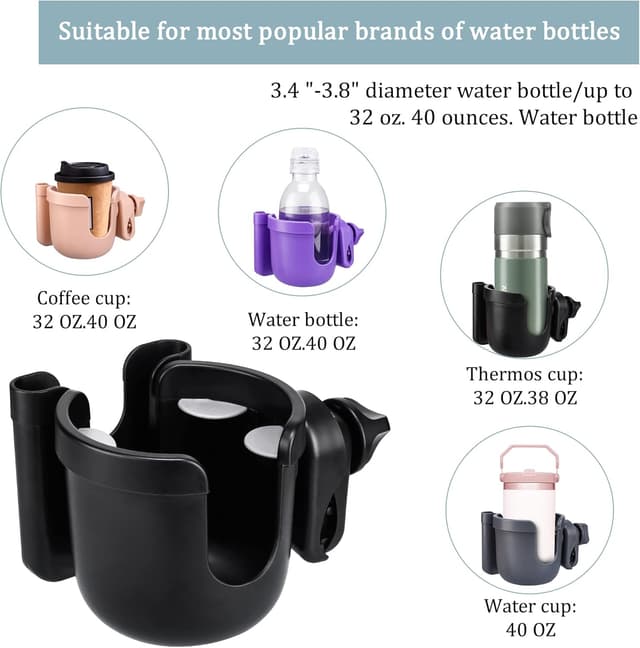 Thumbnail 4 de Suranew Universal Pushchair Cup Holder