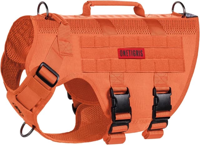Detalle de OneTigris Imbracatura No-Pull per Cani AIRE MESH con 2 manici, regolabile e ultra traspirante