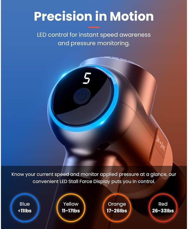 Thumbnail 4 de BOB AND BRAD C2 Pro massage gun with heat and cold therapy 💆