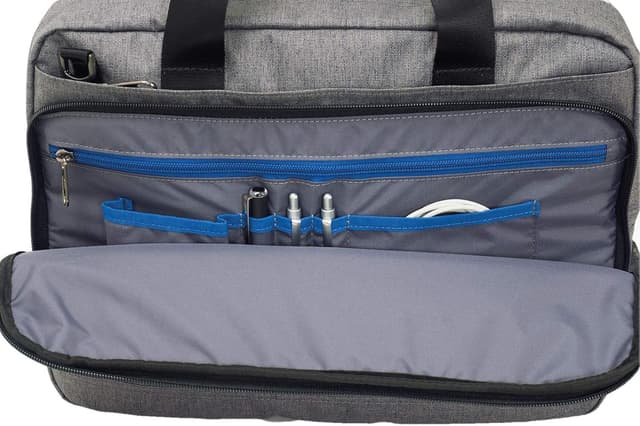 Detalle 2 de Invicta Bolsa de Oficina Marrón con Soporte para Portátil 15.6"