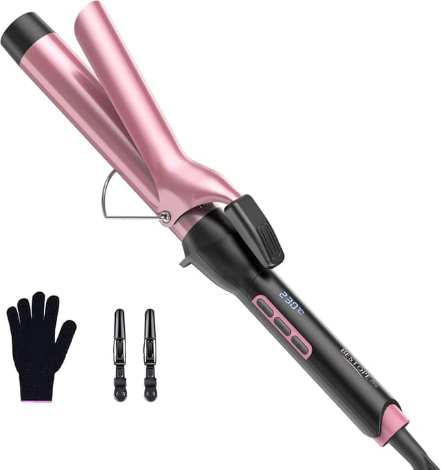 Detalle de BESTOPE PRO Boucleur à cheveux 25 mm avec écran LCD 80–230°C