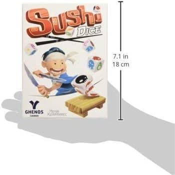 Detalle 2 de SUSHI DICE - Juego de Dados para Amantes del Sushi 🍣