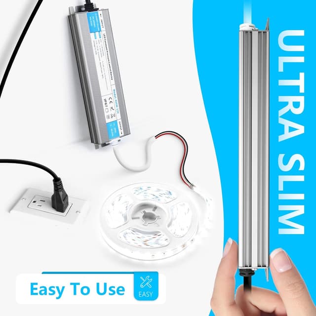 Detalle de SUCIKORIO Alimentatore LED 24V 200W impermeabile IP67 (AC 220V → DC 24V 8,3A)