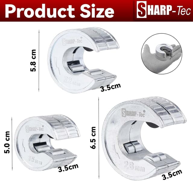 Thumbnail 3 de Sharp-tec Pipe Cutter 15mm and 22mm