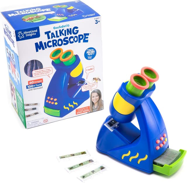 Detalle de Educational Insights GeoSafari Jr. Talking Microscope for Ages 3+ ๐ฌ