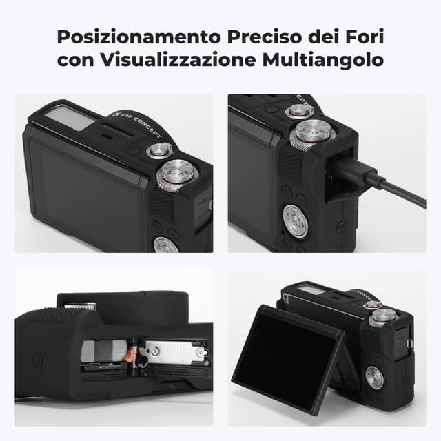 Detalle 2 de K&F Concept custodia silicone per fotocamera 1