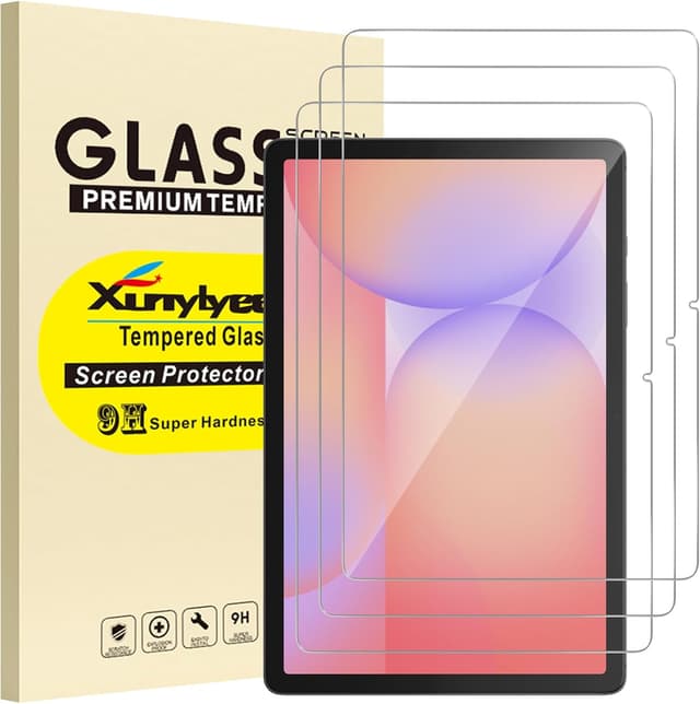 Detalle de XunyLyee 3er-Set Panzerglas für Samsung Galaxy Tab S (10,9–11 Zoll) – Schutzfolie für Displays