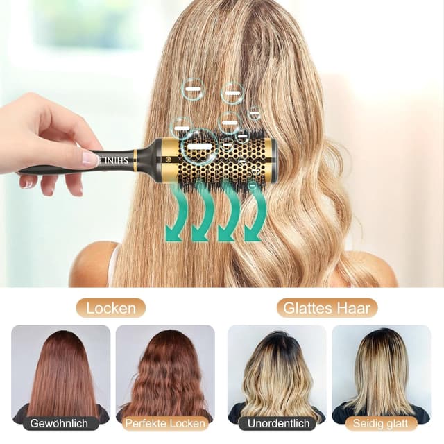 Detalle 1 de SHINLEA Rundbürste 43 mm zum Stylen