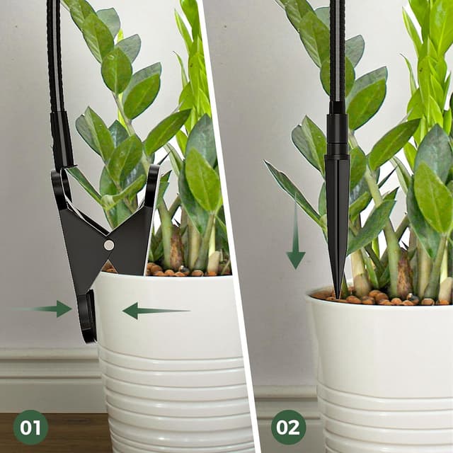 Detalle de Bamworld LED Grow Light con timer e intensità regolabile, luce a spettro completo per piante da interno