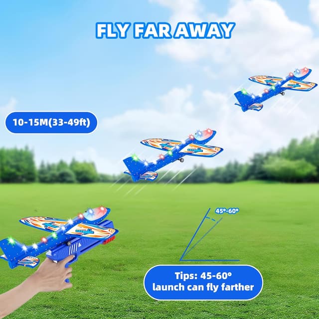 Detalle de Doloowee Airplane launcher toy with 3 planes