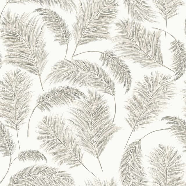 Detalle de Coordonné Plumero Olivar Papel pintado