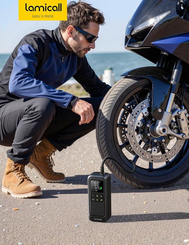 Thumbnail 6 de Lamicall Car Tyre Inflator 150 PSI portable pump