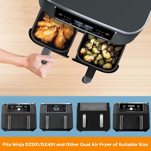 Detalle 2 de Dzpuhuojz 2Pcs Airfryer Zubehör Ninja Foodi Max