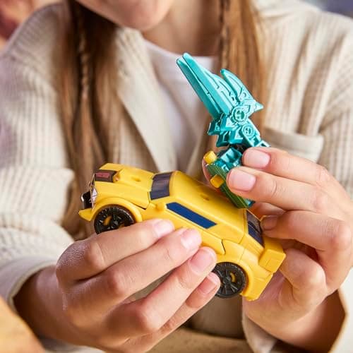 Thumbnail 8 de Hasbro Transformers Cyberworld Bumblebee, figura 2 en 1