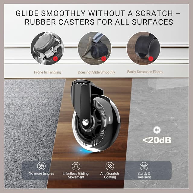 Detalle de BASBTBL Executive Office Chair 200kg heavy duty