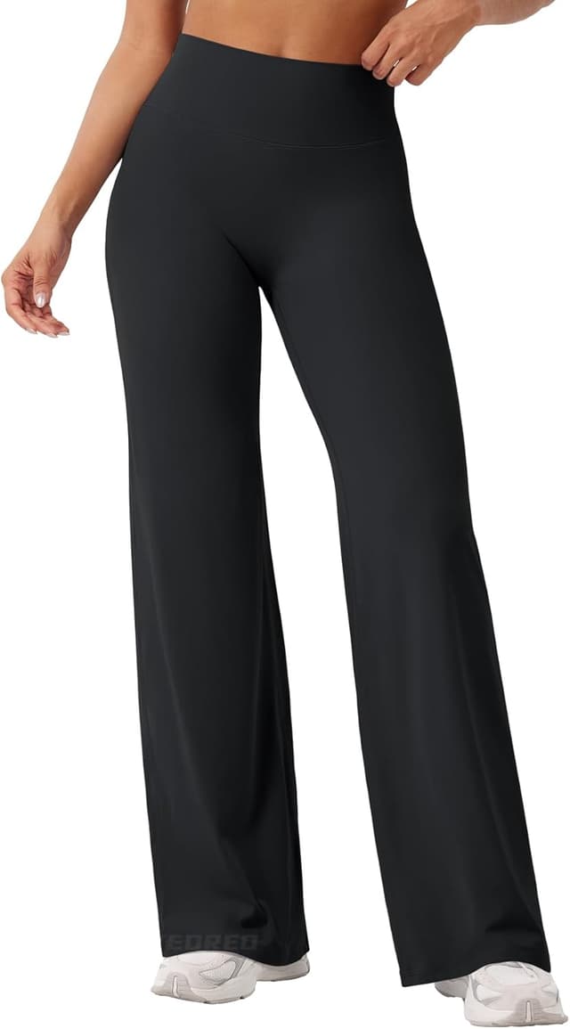 Detalle de Seamless yoga leggings high waist flare
