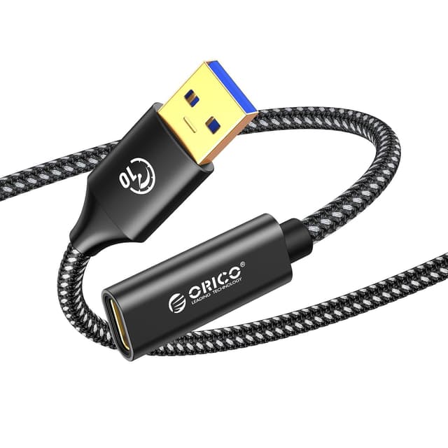 Detalle de ORICO USB‑C Buchse auf USB‑A Stecker (USB 3.2 Gen 2) Adapterkabel mit bis zu 10 Gbps – 1 m