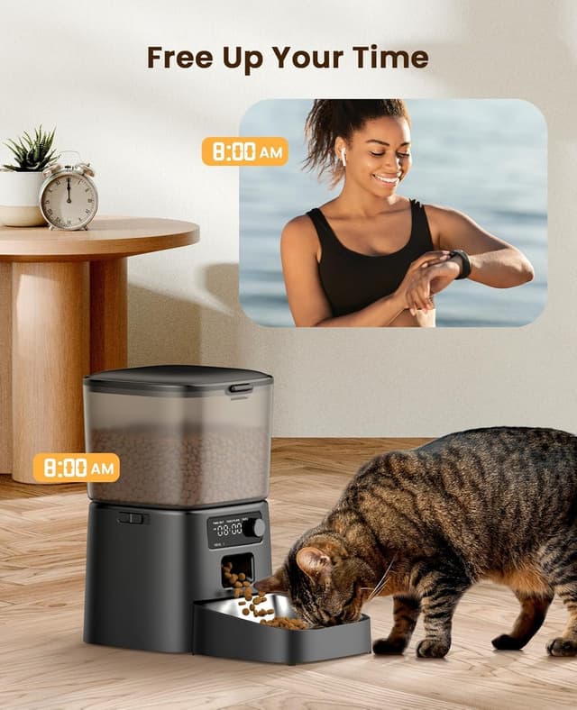 Detalle 1 de oneisall Automatic Cat Feeder 3.5L