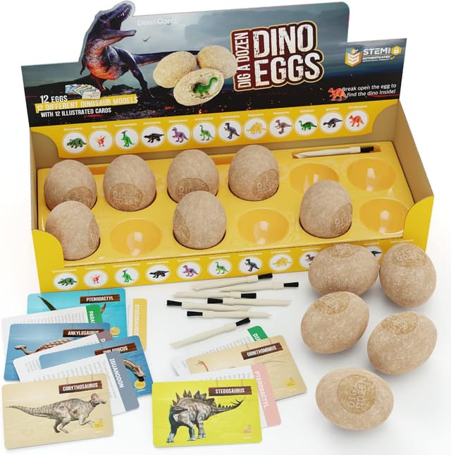 Thumbnail 6 de Dan&Darci Dino Egg Kit 12 🦖