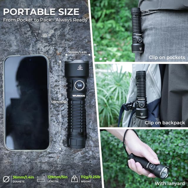 Thumbnail 6 de Wurkkos TS28 lampe torche LED 3200 lm