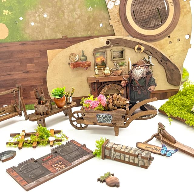 Detalle 2 de DecoRoom Magic Ring House kit, 3D puzzle