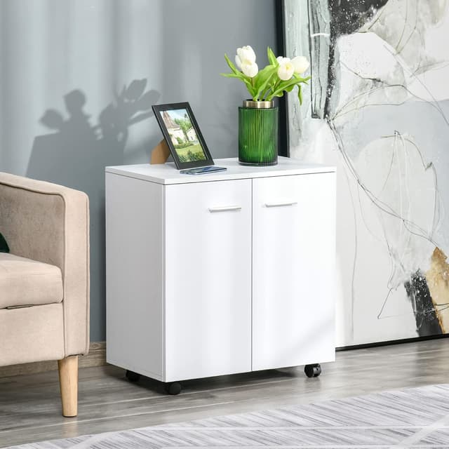 Detalle 2 de HOMCOM buffet rangement 60 x 35 x 65 cm