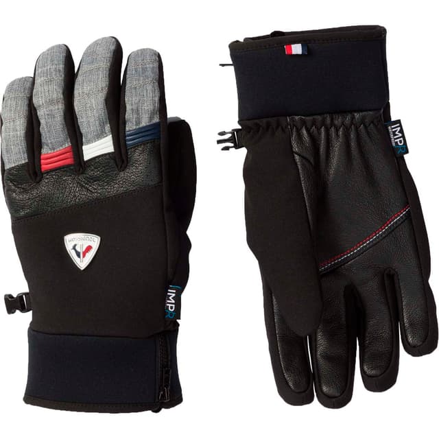 Detalle de Rossignol Strato IMP’R: guantes de esquí de hombre impermeables con cuero y aislamiento